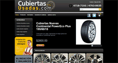 Desktop Screenshot of cubiertasusadas.com