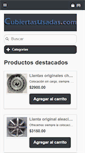 Mobile Screenshot of cubiertasusadas.com